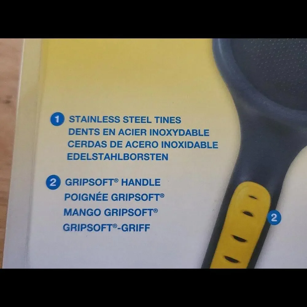 LM JW Gripsoft Slicker Brush‎ Regular Slicker Brush